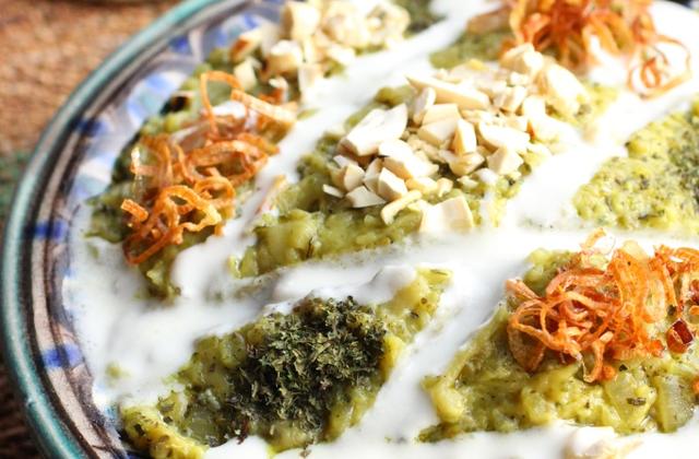 Dip iranien d'aubergines au roquefort - Photo par sylluc