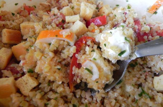 Boulgour en salade - Photo par La bonne soupe