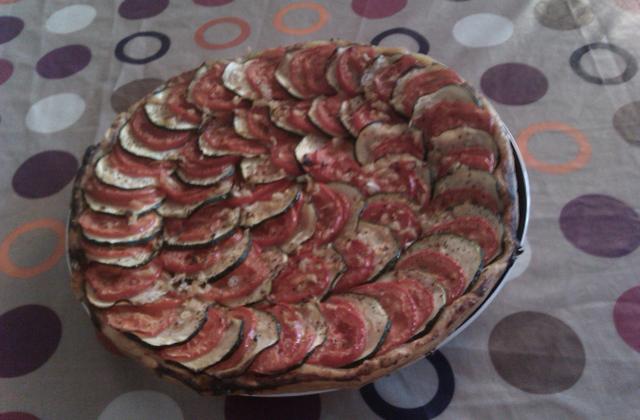Tarte courgette tomate - Photo par iguan85