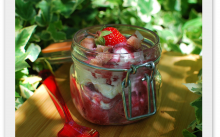 Coupe glacée façon Eton Mess - Photo par cuisinertoutsimplement