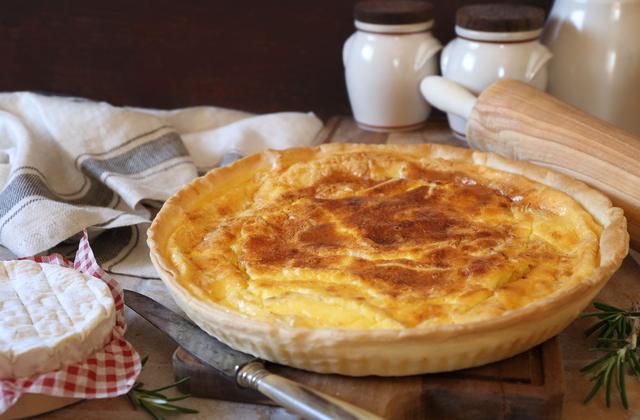 Tarte rapide au camembert - Photo par 750g
