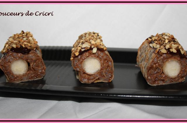 Maki poire chocolat - Photo par Cricri les petites douceurs
