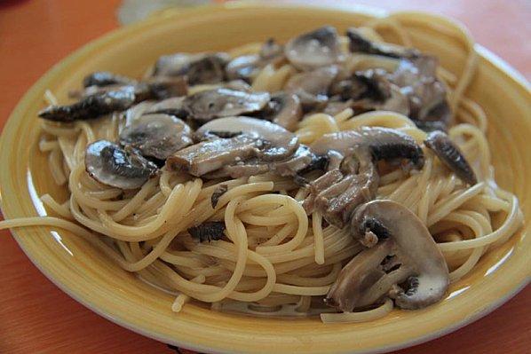 Recette - Spaghettis Aux Champignons | 750g