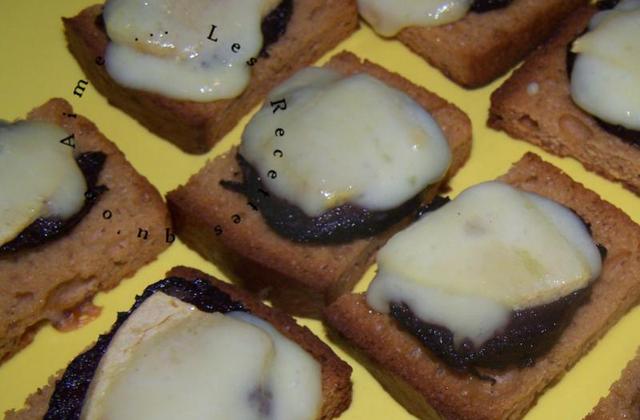 Toasts pain d'épice boudin - Photo par sandriH7H