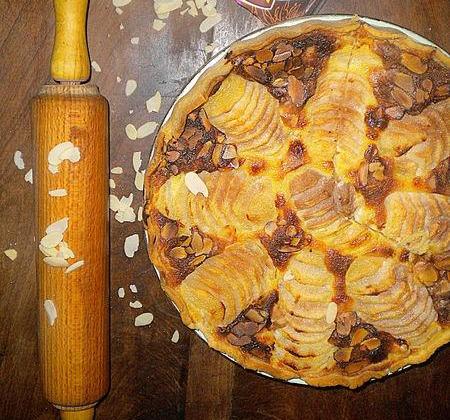 Tarte bourdaloue aux poires St Mamet - Photo par La petite cuisine de Sabine