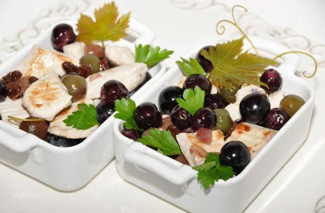 Dinde aux raisins - Photo par CIDEF