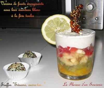 Verrines légères et fruitées - 750g