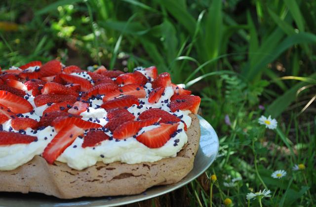 Pavlova fraise-violette - virgingI7