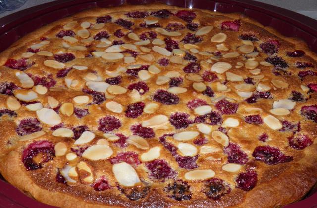Tarte amandine aux framboises - Photo par sorcilili