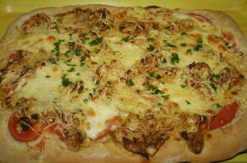 Pâte à pizza maison (pizza hut ) - Photo par Aux bons p'tits prat