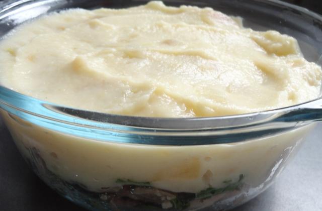 Purée de céleri aux dés de poires sautés - Photo par lagrio