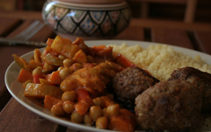 Couscous de légumes au curry et lait de coco - Photo par mayade