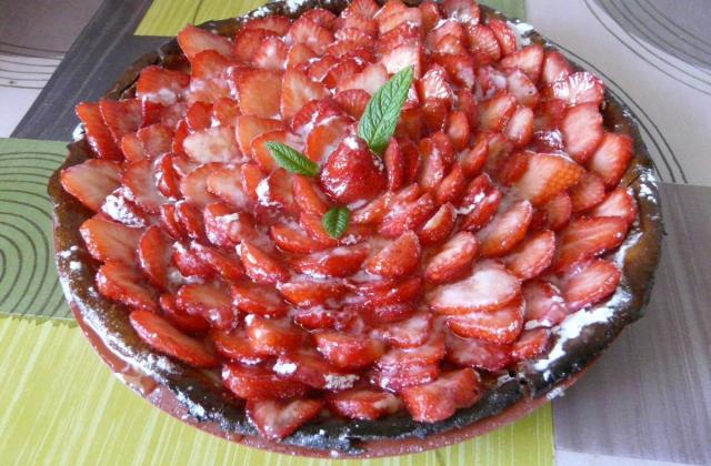 Tarte aux fraises savoureuse - Photo par Olivier pour vous servir!!!