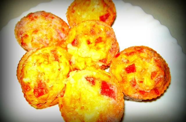Muffins chèvre-poivron classique - Photo par fafa3h