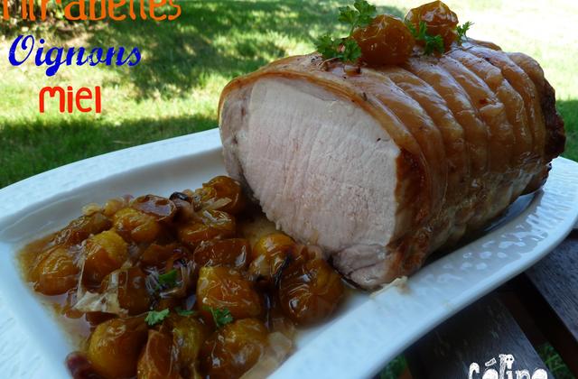 Rôti de porc aux mirabelles - Photo par Choupette82