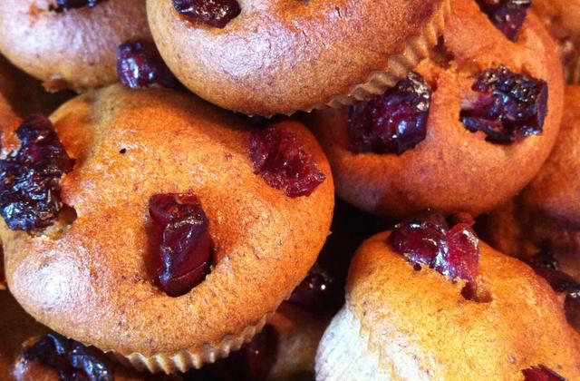 Mini muffins pistache et cranberry ! - wonderalice