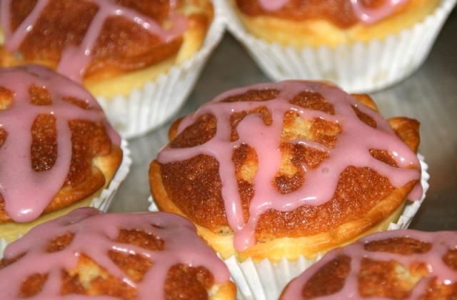 Cupcakes façon Bakewell tart - Photo par mon journal de cuisine