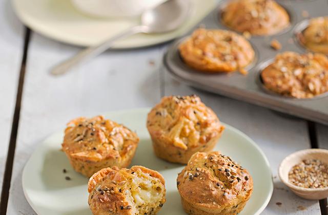 Muffins au chèvre et à la soupe - Photo par Aurélie Jeannette