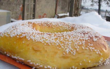 Couronne des rois briochée - Photo par mamy2yumi