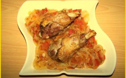 Manchons de canard aux herbes de Provence - Photo par biscottine