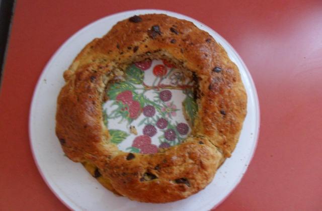 Brioche aux pépites de chocolat rapide - Photo par cjoly