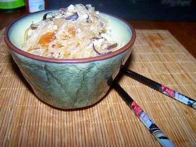 Wok de crabes et vermicelles - Photo par florenlD