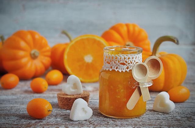 Confiture courge-orange - Photo par 750g