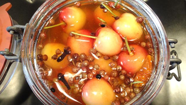 Cerises au vinaigre de miel - Photo par Invité