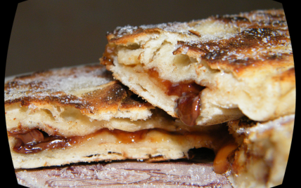 Naan banane, nutella et salidou - Photo par chouya