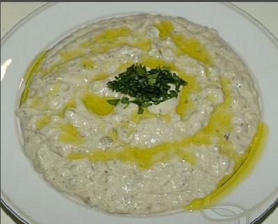 Caviar d'aubergine et moutabal : 'baba ghannouge' - Photo par Monique - Traiteur à domicile
