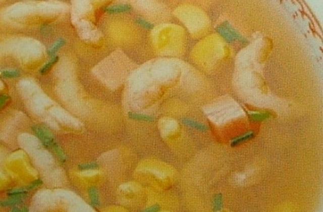 Soupe de maïs et de poulet - Photo par capali