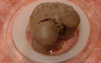 Moelleux chocoramel aux pignons cœurs fondants chocolat - Photo par coulhon