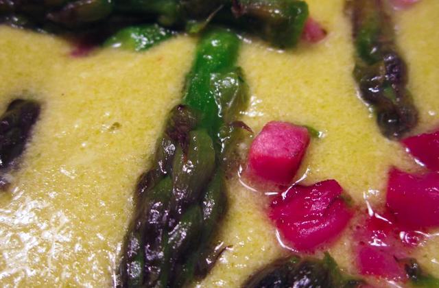 Velouté d'asperges vertes - Photo par corinne pirate