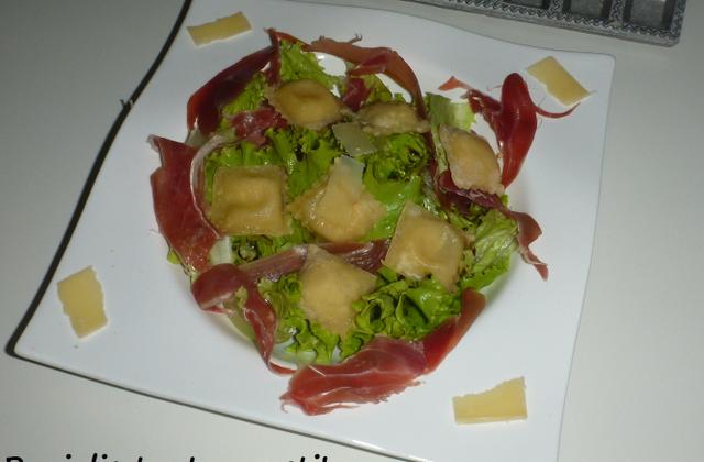 Salade de ravioles frits - kriket