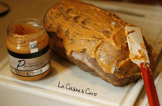 Rôti de porc à la Moutarde provençale - Photo par la cuisine caro