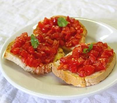 Bruschette al pomodoro - Photo par soniatasteofhoney