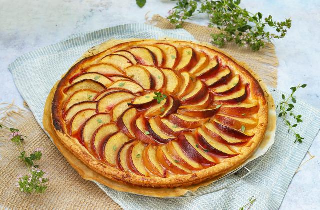 Tarte fine aux pêches - Photo par Silvia Santucci