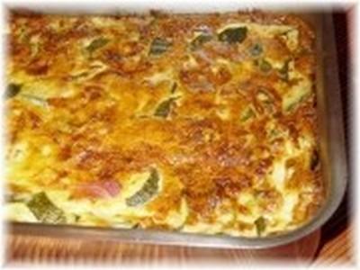 Flan de courgettes économique - Photo par petiteC
