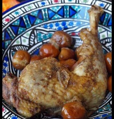 Tajine de pintade aux mirabelles - Photo par mimilafee