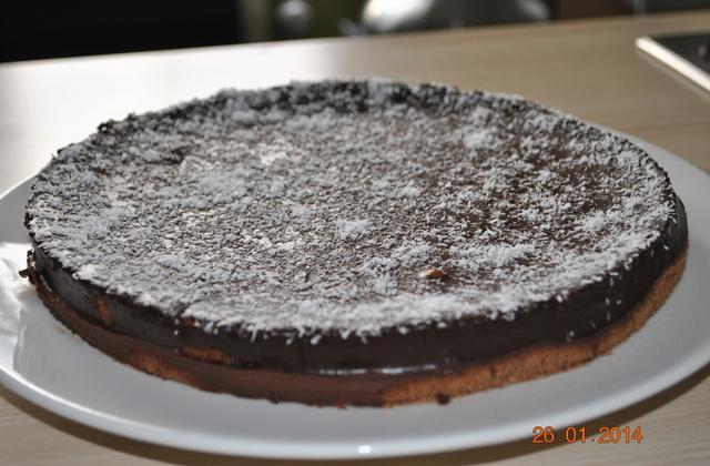 Gateau au chocolat express - sucette violette