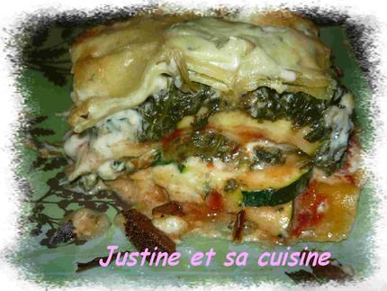 Lasagne de légumes et sauce au Bleu - Photo par lemairEE