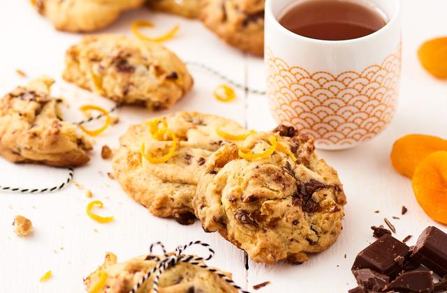 Cookies moelleux/choco/orange/abricot - Marque Repère