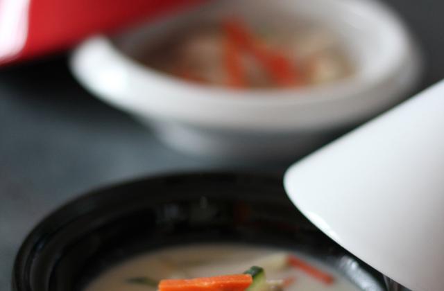 Soupe thaï au lait de coco - Photo par Orts