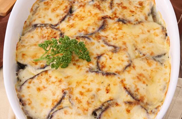 Cannelloni en aubergines au fromage à raclette RichesMonts - Photo par Quiveutdufromage.com