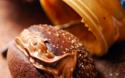 Whoopies au nutella et au peanut butter - Photo par Dorian Nieto