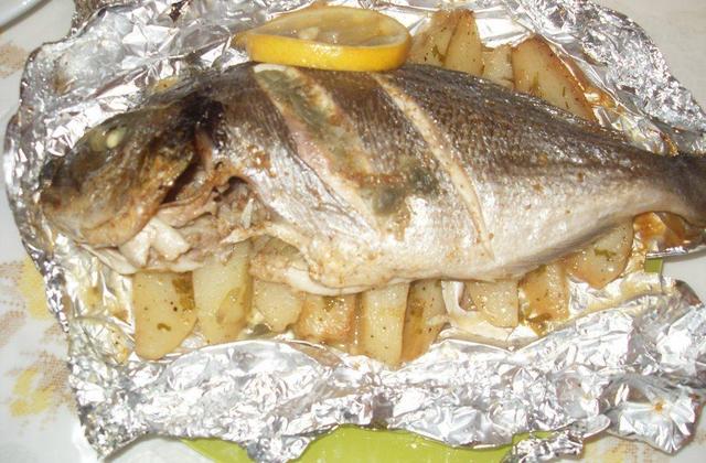 Dorade en papillote - Photo par lindalS