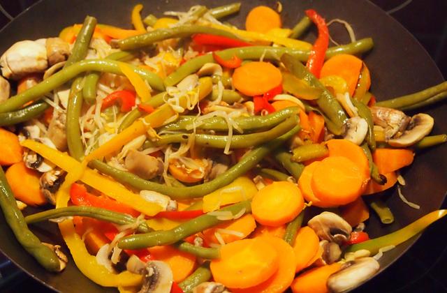Wok de légumes inratable - Photo par melicr
