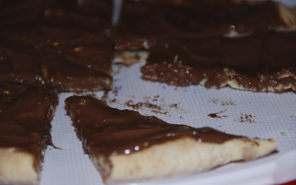 Pizza Nutella - Photo par tachounette
