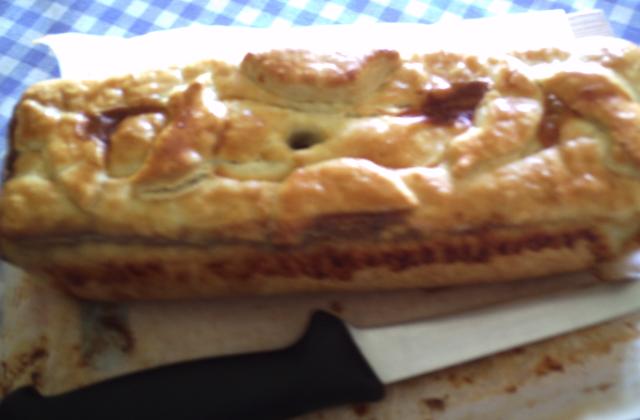 Pâté en croûte aux bettes et jambon blanc - Photo par arlettiH
