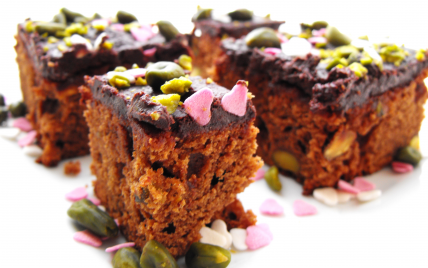 Brownies ganache et pistaches - Photo par idians